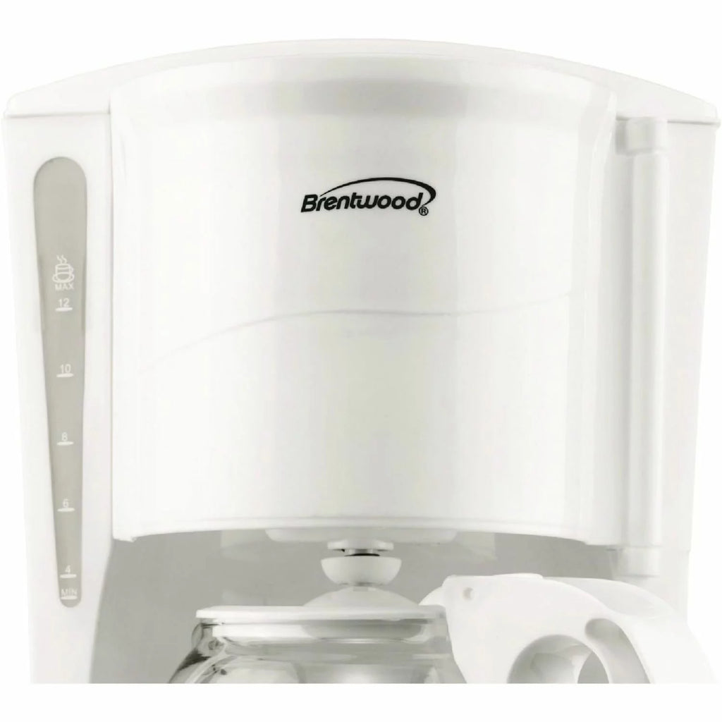 White 12 Cup Digital Coffee Maker J74099