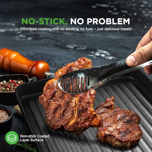 11" Square Non Stick Grill Pan O7199