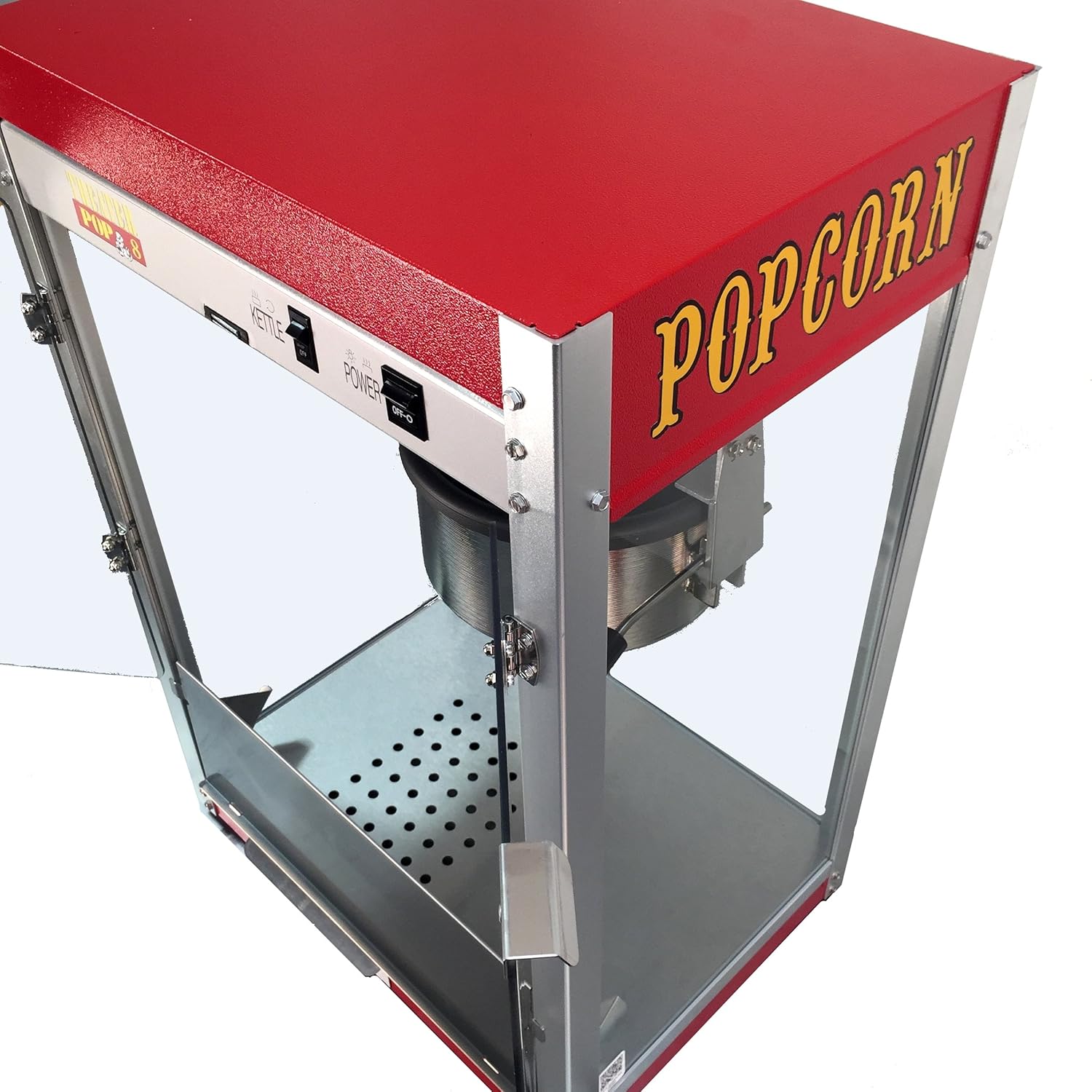Red 8 Ounce Popcorn Machine L58036