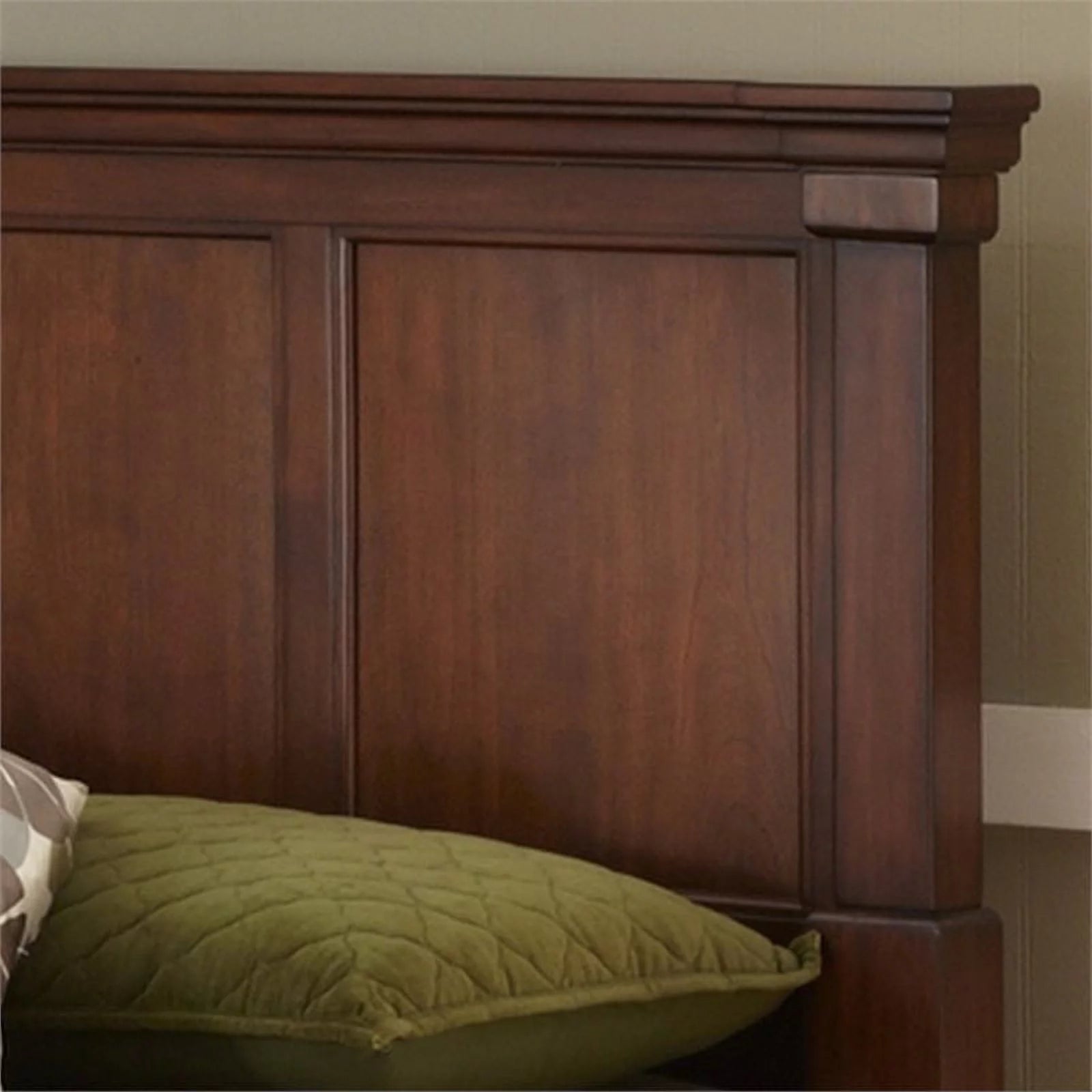 Brown Wood King Headboard P395994