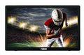 Portable 16-inch TV with Built-in ATSC Tuner, Black L826286