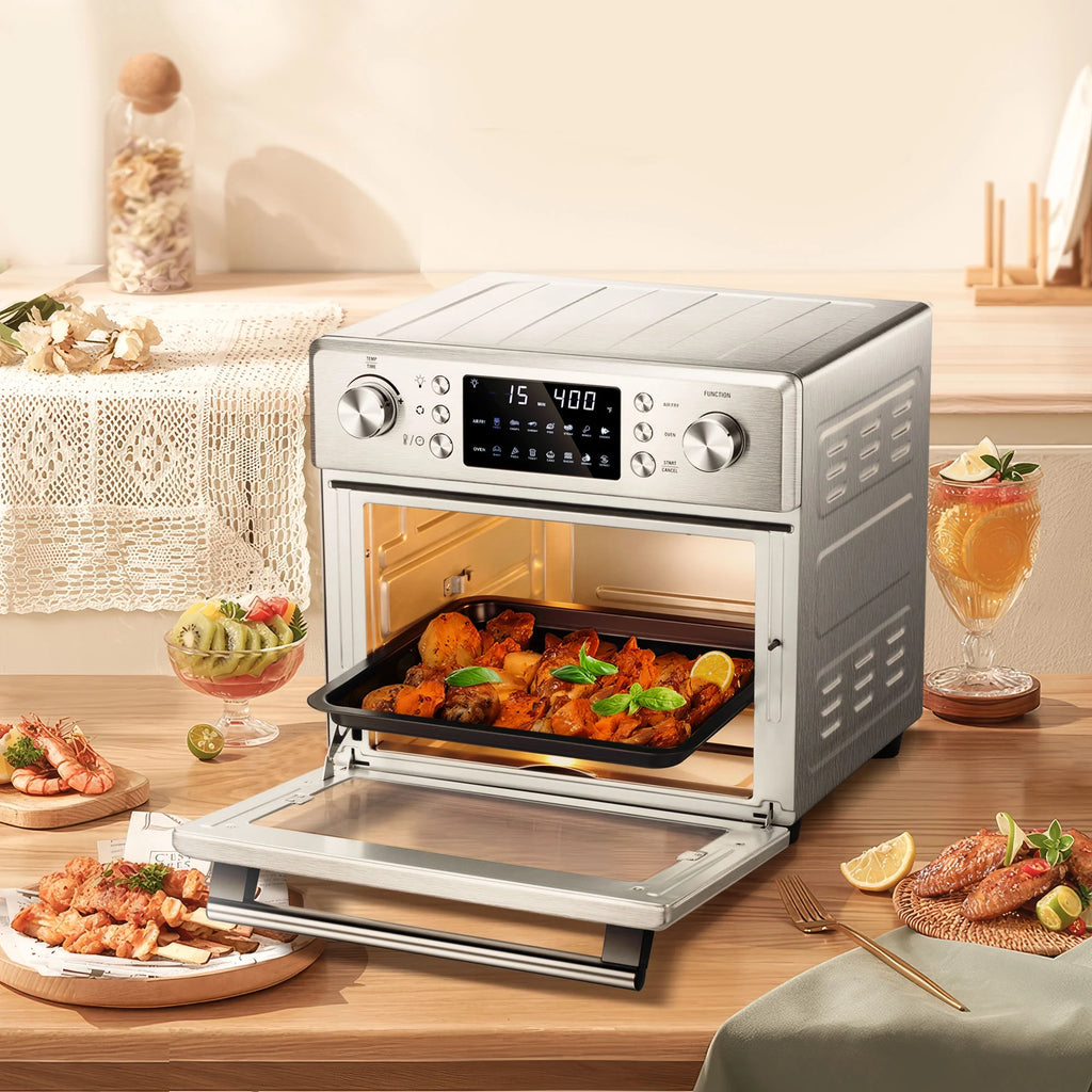 26.4 QT Stainless Steel Convection Air Fryer Oven E649