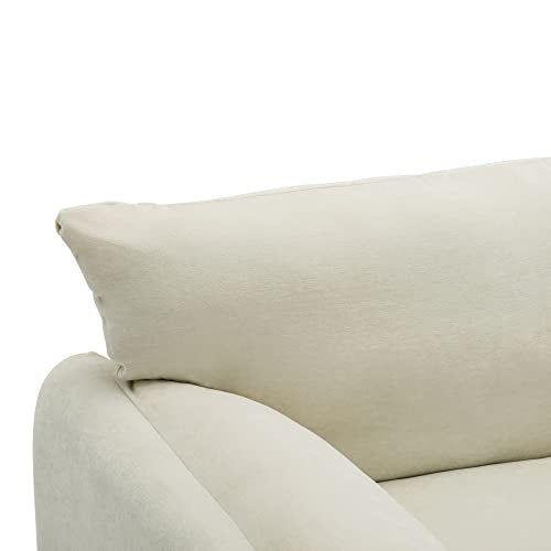 Grey Chenille Oversized Armchair P896