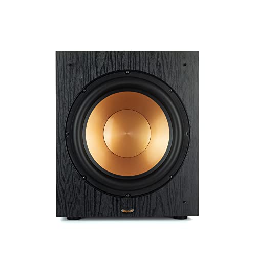 Black Subwoofer Speaker Pair K593