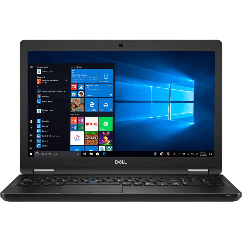 Black 16 GB 512 GB NVMe Dell Precision 3530 Laptop W860