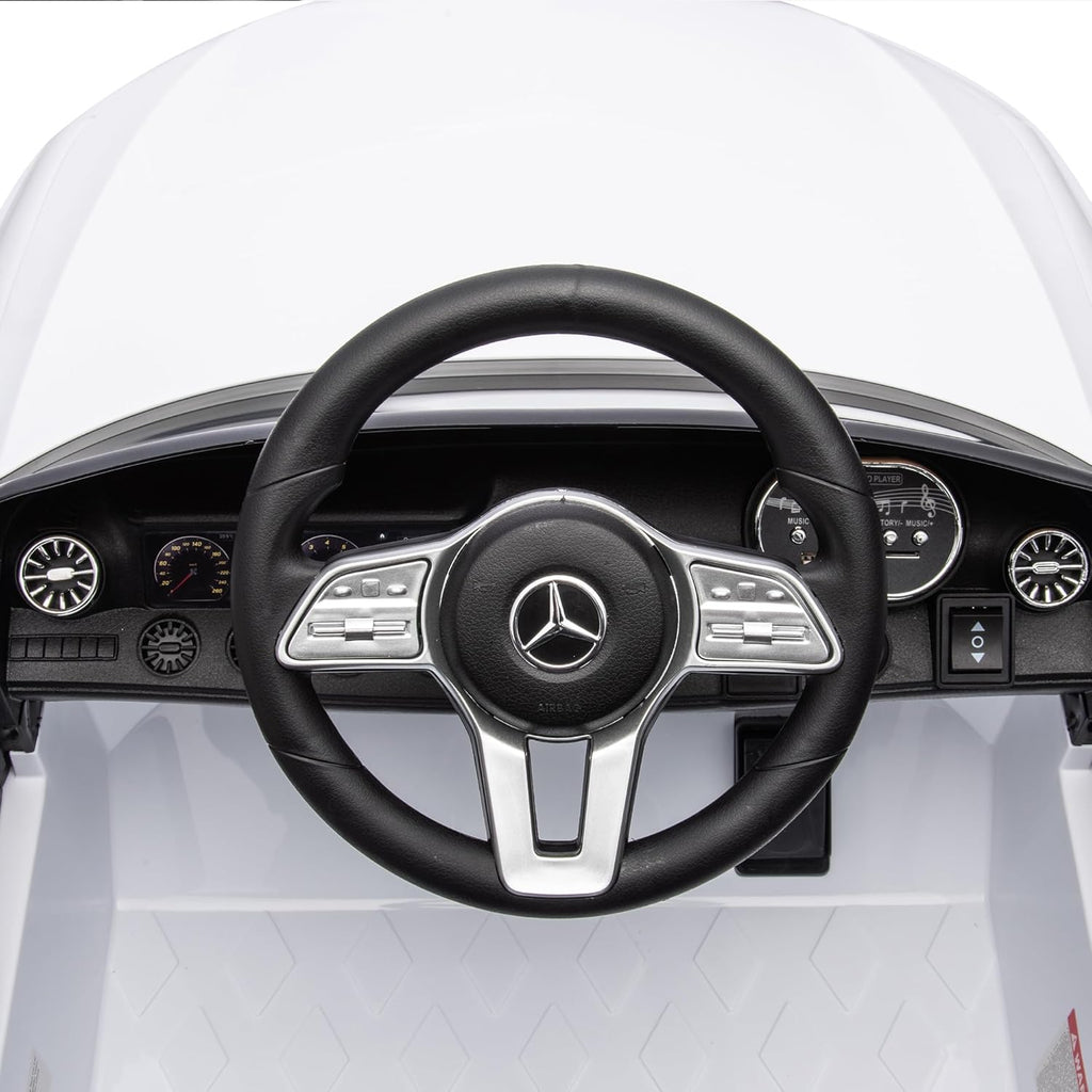 White 12v Electric Ride On Car I273
