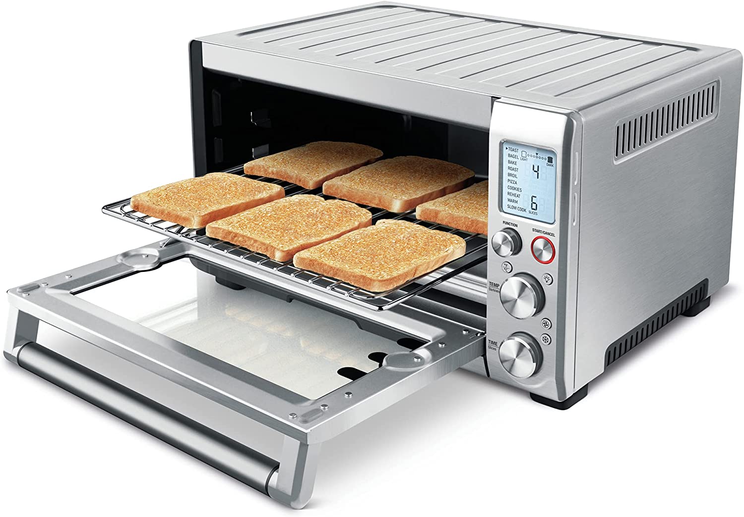 Brushed Stainless Steel Toaster Oven I729222