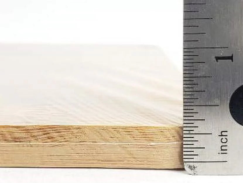 24 Pieces 8" x 6" Rectangular Plain Bamboo Cutting Board U718976