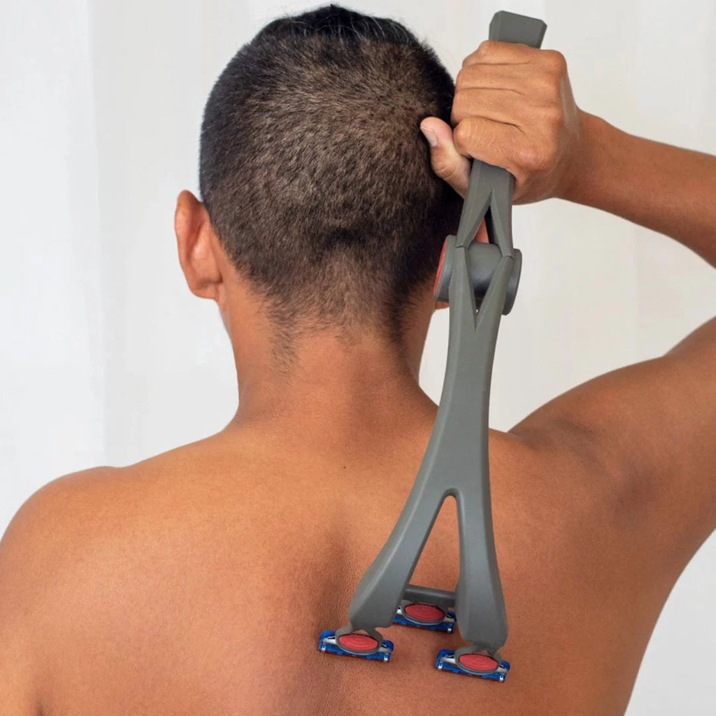 Back Shaver with Razor Extension Handle for 3 5-Blade Cartridges N5513