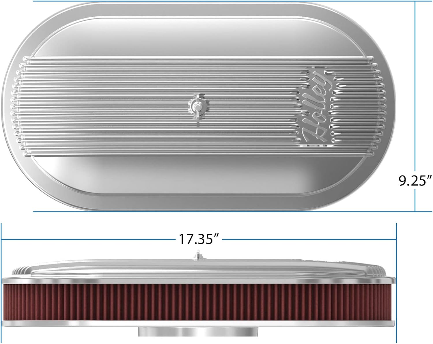 Oval Finned Air Cleaner U84825