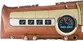 Black Blue Analog Dash Gauges System K94051