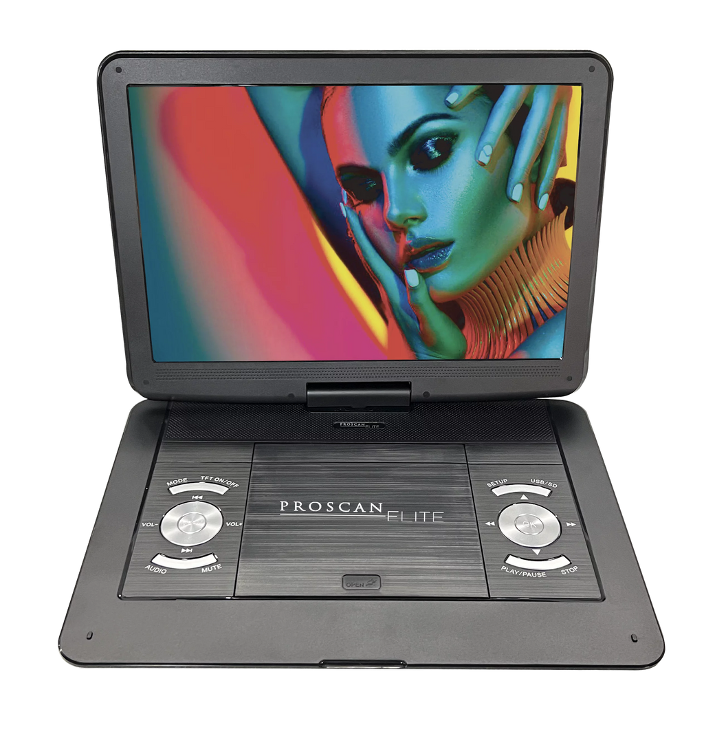 13.3 Portable DVD Player Black L423608