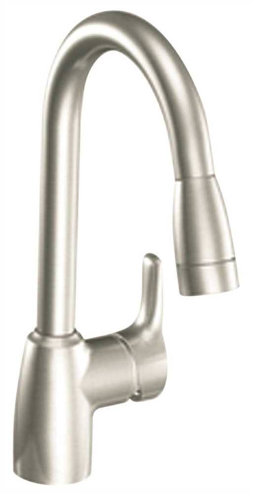 One-Handle Pullout Kitchen Faucet Classic Stainless X315