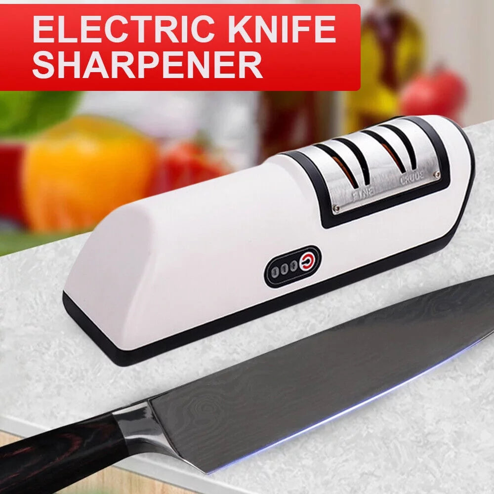 Electric Knife Sharpener 3 Speed Sharpening System E740882