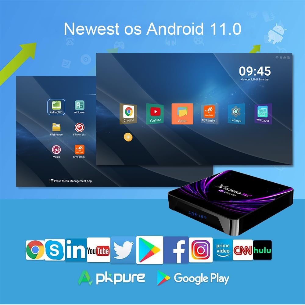 Android TV Box 4GB RAM 64GB ROM K71970