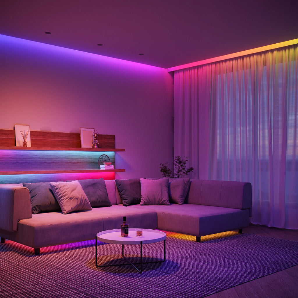 9.8ft Wi-Fi RGBIC LED Strip Light W692323