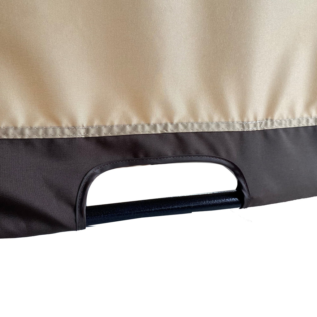 Universal Canopy Cover Replacement For 12X9 Ft Curved Outdoor Pergola O253902