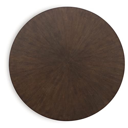 Metallic & Goldtone Finish Round Coffee Table S228031