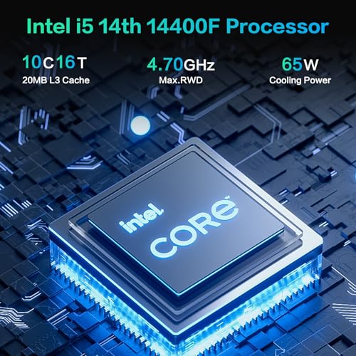 Intel Core i5 14400F RTX 4060 32GB RAM 1TB SSD Tower Computer C756
