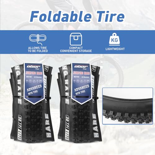 2 Pack 26" 27.5" 29" Mountain Bike Tire P731014