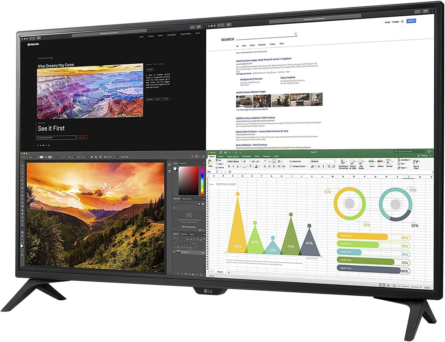 43" 4K UHD IPS Monitor I497372