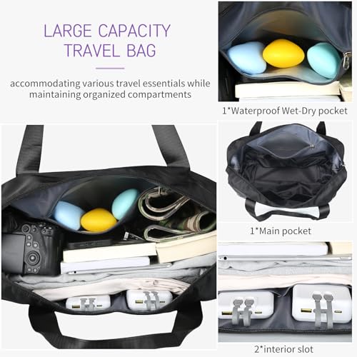 Grey Rolling Duffle Bag with Wheels H657799