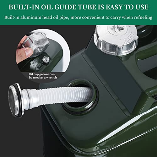 5 Gallon Metal Jerry Can W8946