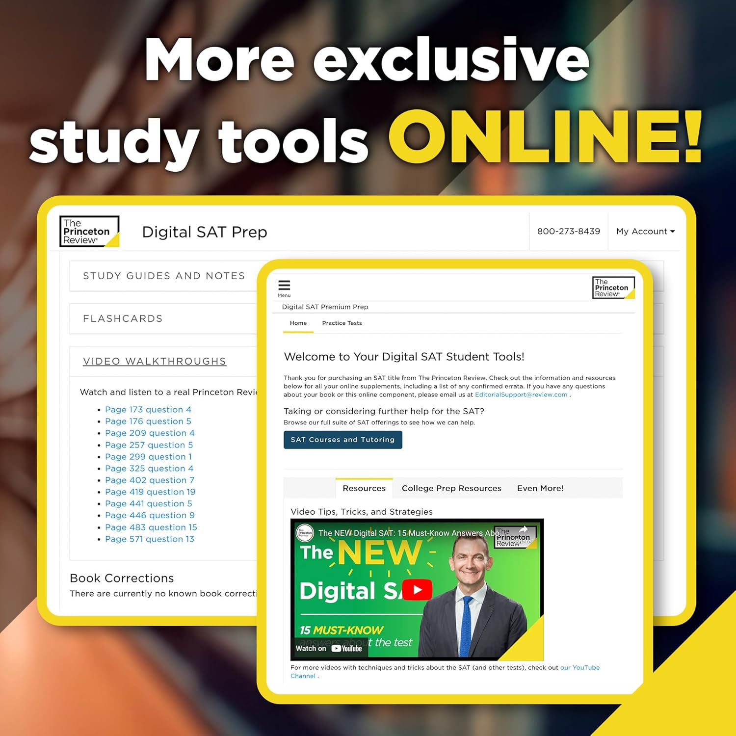 Digital SAT Prep with 5 Full-Length Practice Tests I910