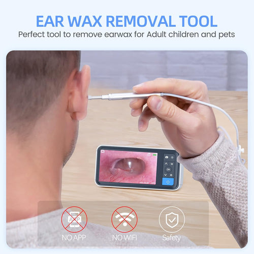 1080P HD Ear Camera with IPS Screen and 32G Card T50009