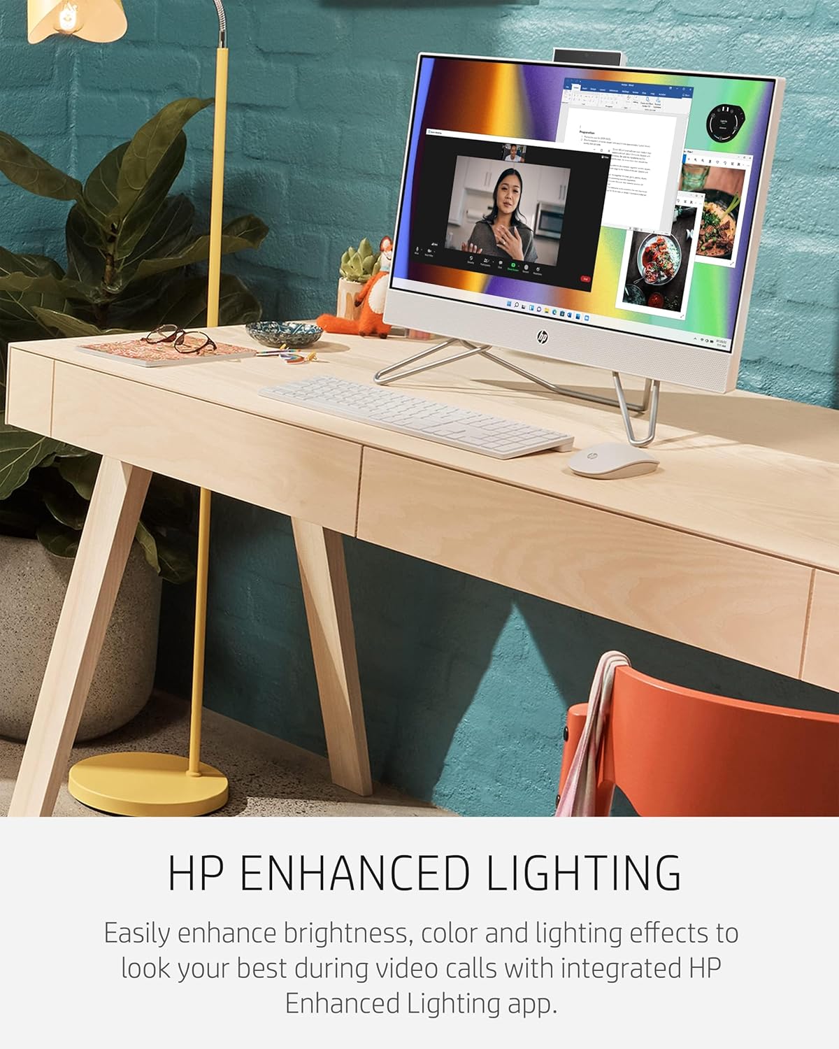 27" Touchscreen FHD All-in-One Desktop Computer, Octa-Core AMD Ryzen 7 5700U, 32GB DDR4 RAM, 1TB PCIe SSD, Windows 11 Pro R3926