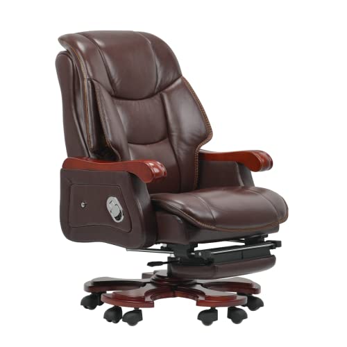 High Back Genuine Leather Office Chair G262073