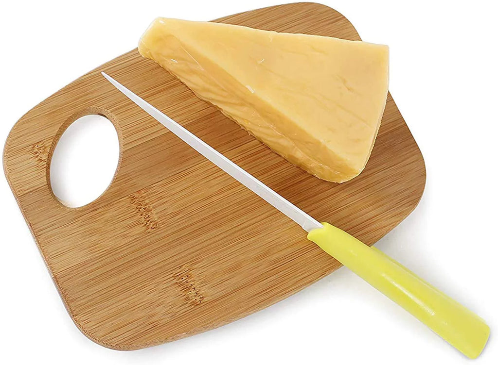 12pc 12X9" Round Edge Plain Bamboo Cutting Board T8694