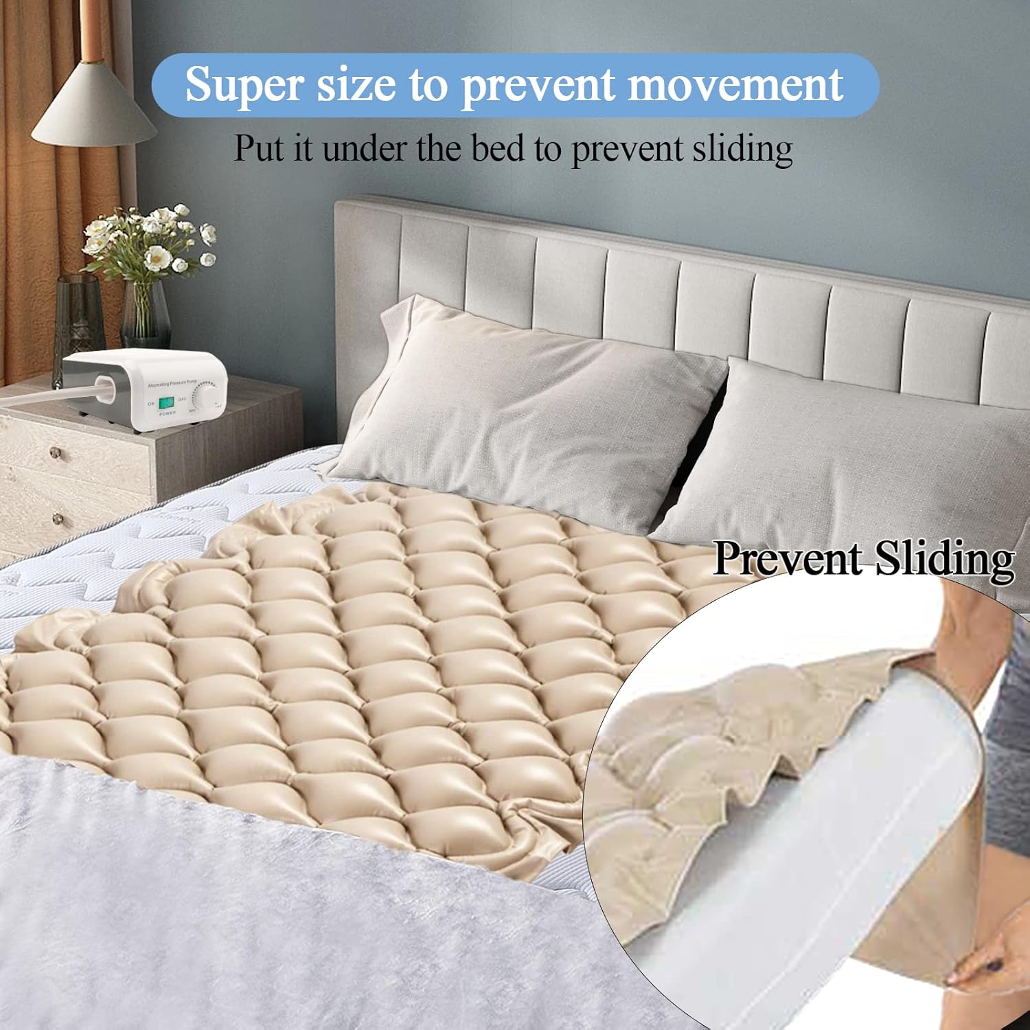Alternating Air Pressure Pad Mattress with Pump I165