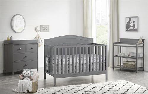 4-in-1 Convertible Crib, Snow White Q173461