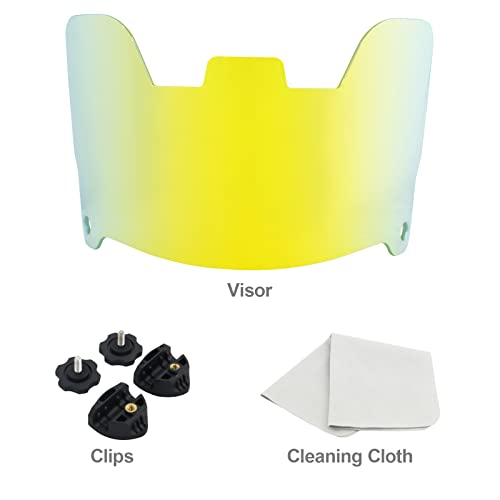 Tinted Football Helmet Visor E412767
