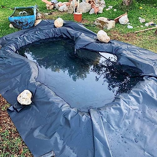 Black HDPE Pond Liner 0.13mm 10x10m Y4734