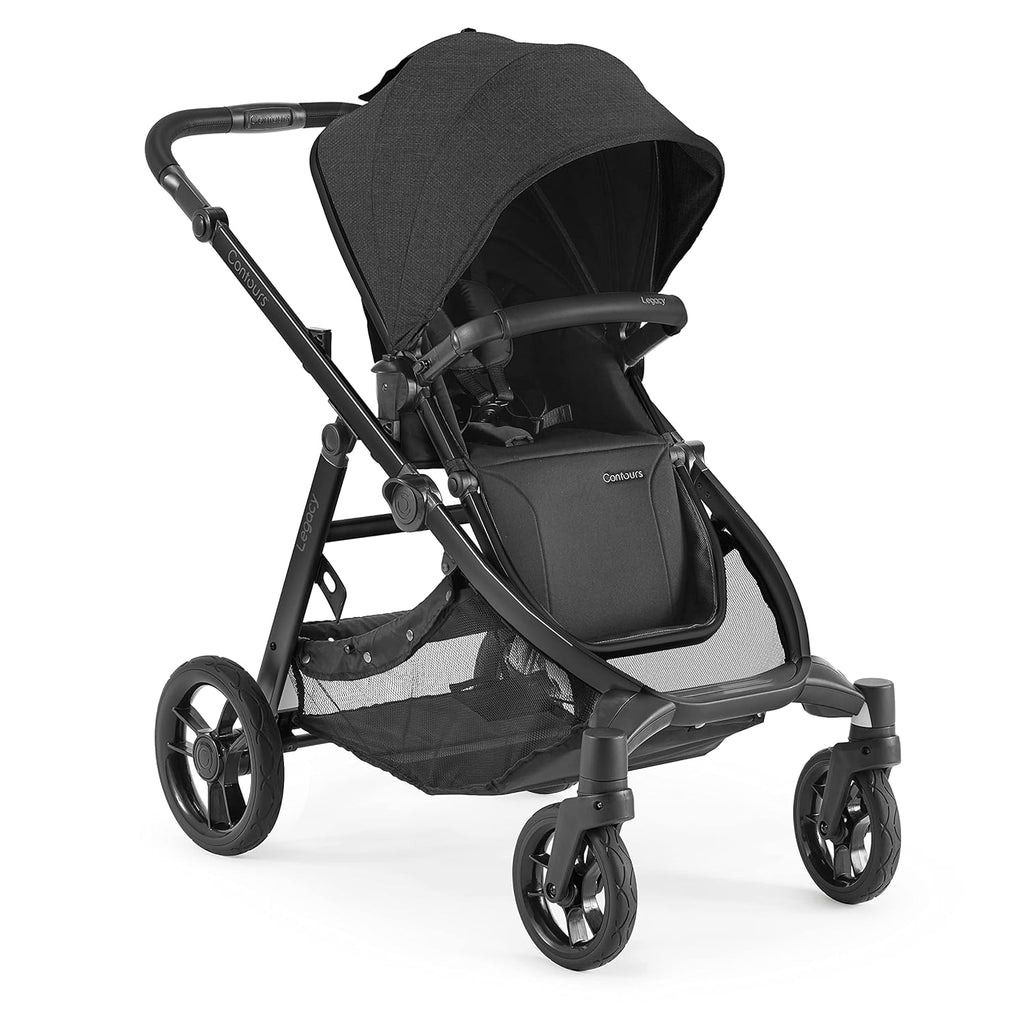 Convertible Single to Double Stroller Carbon Grey D3804