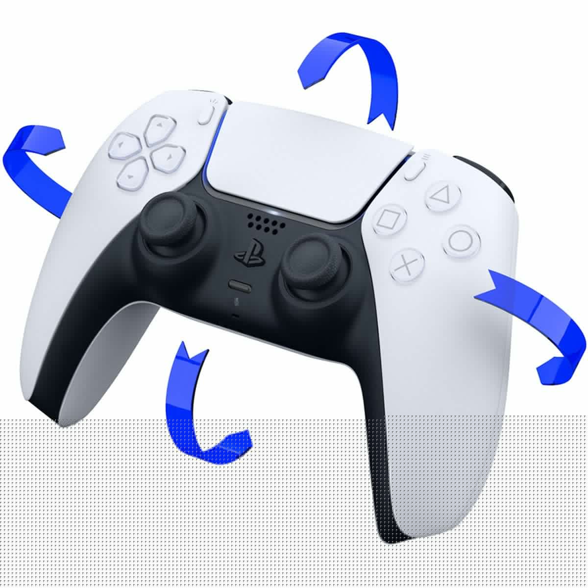 White 2TB SSD PS5 Gaming Console with Two Controllers L4733
