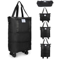 Grey Rolling Duffle Bag with Wheels H657799