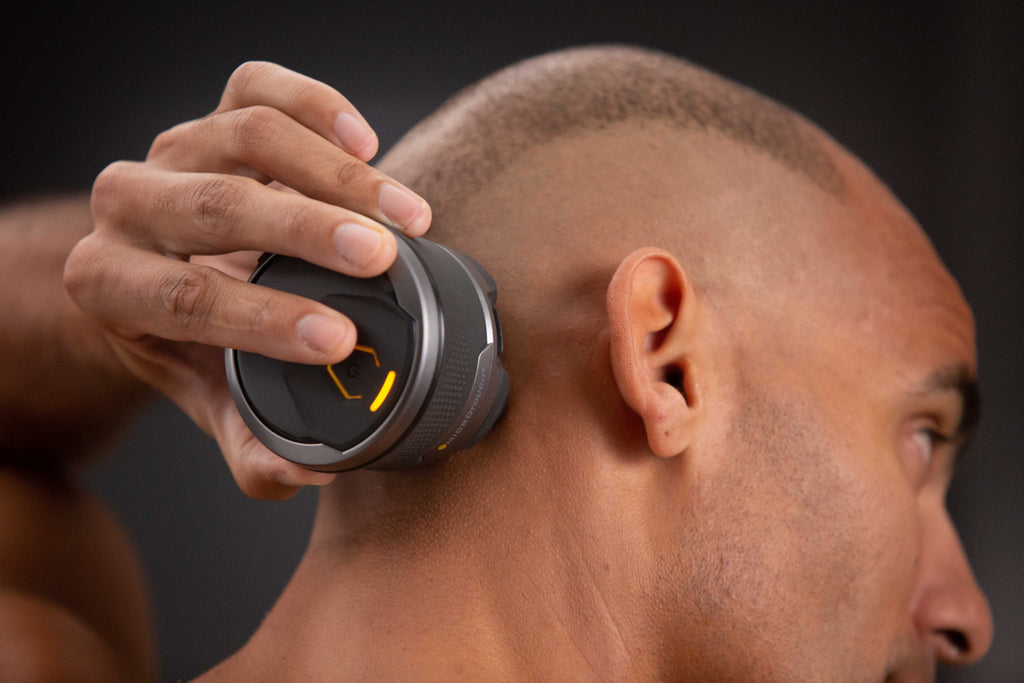 Black Titanium Head Shaver, 5 Flexible Heads L2646