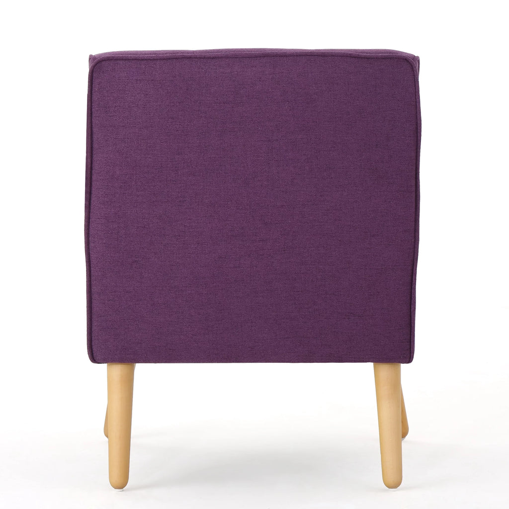 Purple Fabric Arm Chair S44066